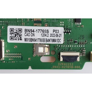MAIN ORIGINAL PARA SMART TV SAMSUNG QLED 4K / NUMERO DE PARTE BN94-17765SBN41-02989BBN9417765S / BN4102989B / MODELO QN85Q60BDFXZA DA06